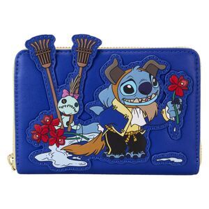 Stitch in Beast Costume Exclusive Zip Around Wallet